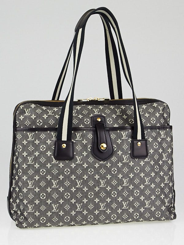 Louis Vuitton Black Monogram Mini Lin Mary Kate Sac Bag
