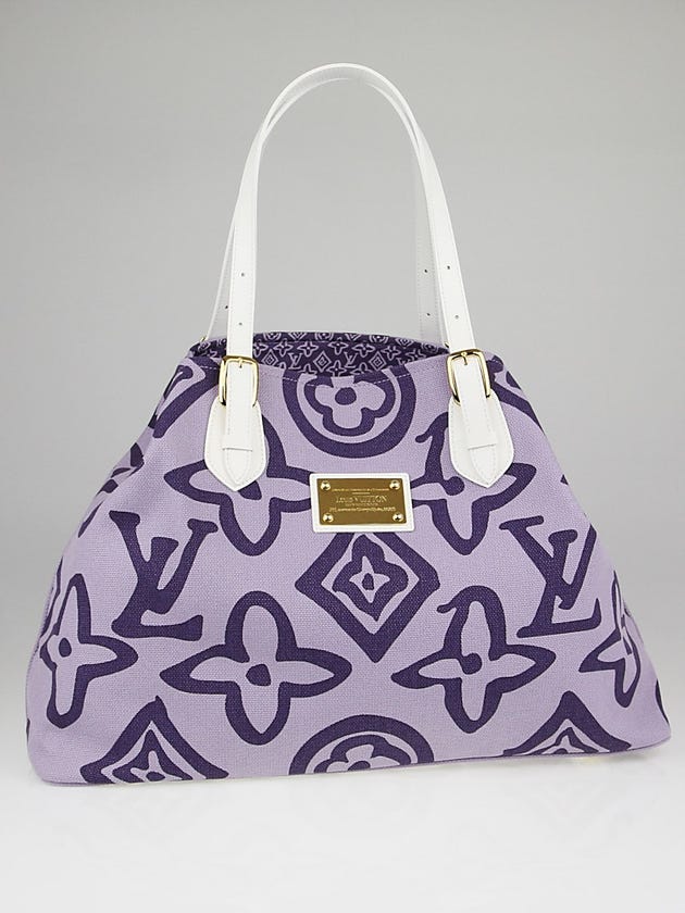 Louis Vuitton Limited Edition Lilac Tahitienne Cabas GM Bag