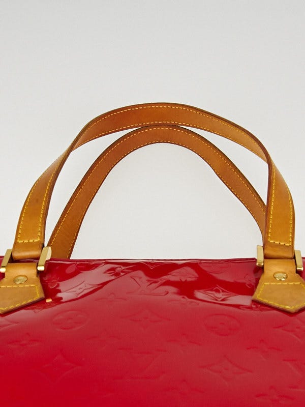 Louis Vuitton Beige Monogram Vernis Houston Bag – Reddz Trading
