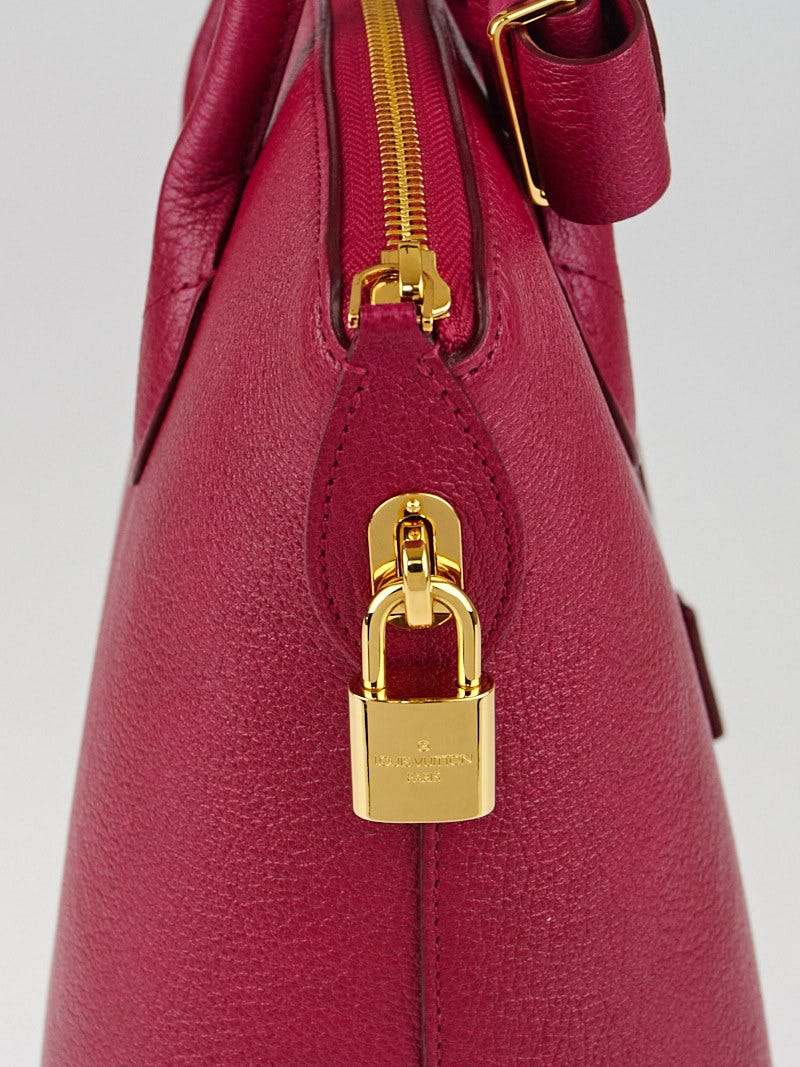 Louis Vuitton Limited Edition Framboise Chevre Leather Haute Maroquinerie  Lockit PM Bag - Yoogi's Closet