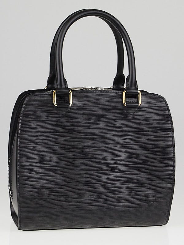 Louis Vuitton Black Epi Leather Pont-Neuf PM Bag