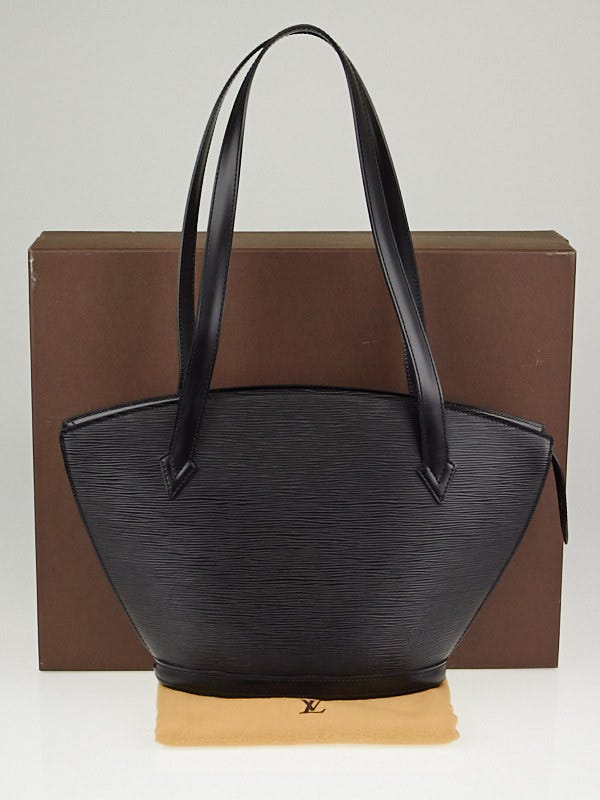 Louis VUITTON Saint Jacques bag in black epi leather, 4…