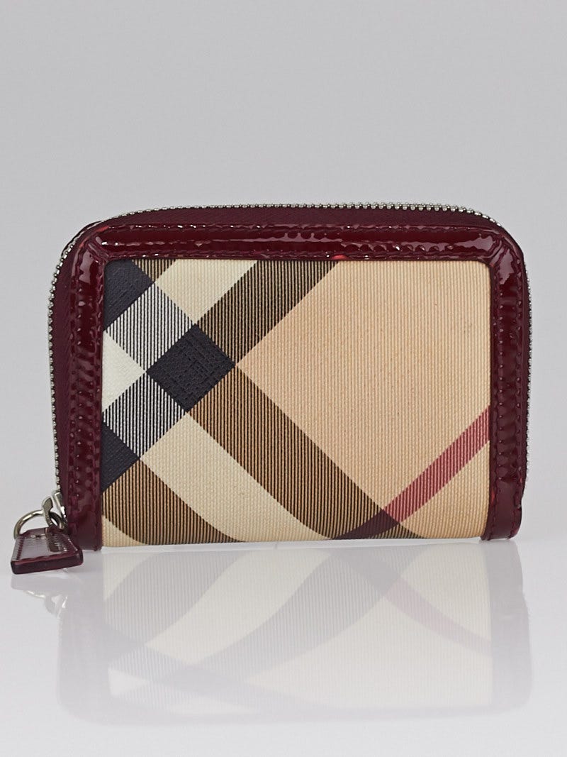 Authentic Burberry Nova Check Wallet