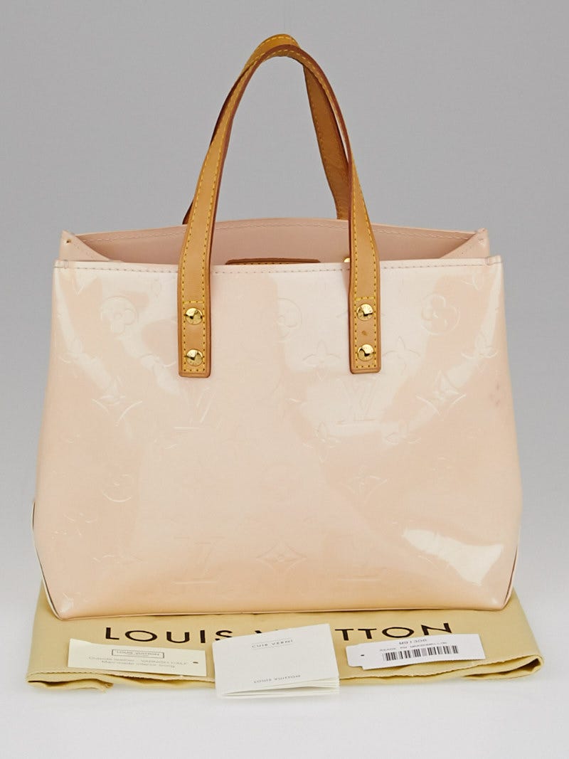 Louis Vuitton Beige Monogram Vernis Houston Bag - Yoogi's Closet