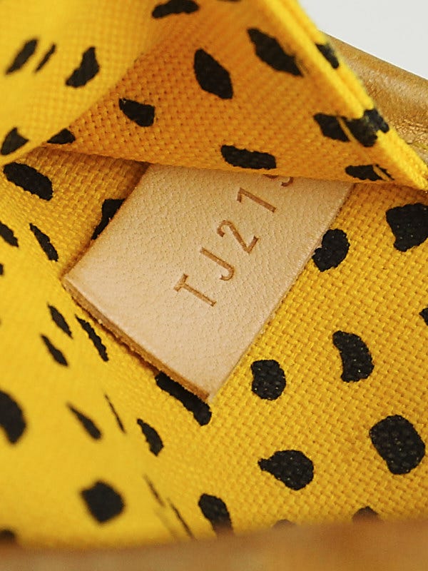 Limited Edition Yayoi Kusama x Louis Vuitton Yellow Neverfull MM ○ Labellov  ○ Buy and Sell Authentic Luxury