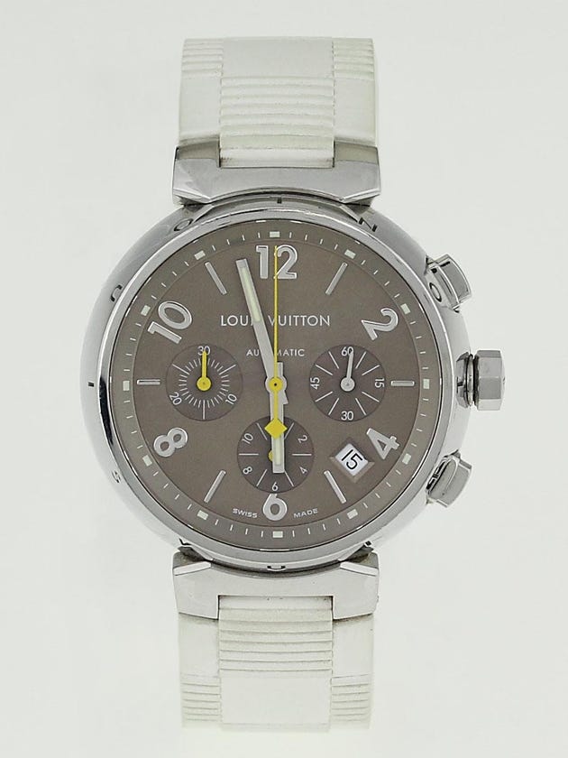 Louis Vuitton 41.5mm Brown Tambour Automatic Chronograph Watch 