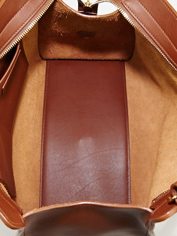 Saint Laurent Small Classic Y Cabas Bag - Grey Handle Bags, Handbags -  SNT294225