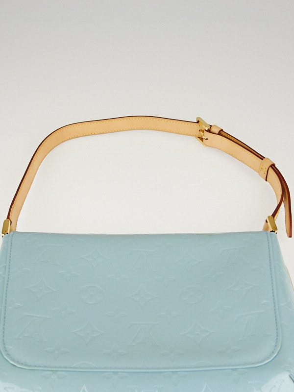 Louis Vuitton Baby Blue Monogram Vernis Thompson Street Bag - Yoogi's Closet