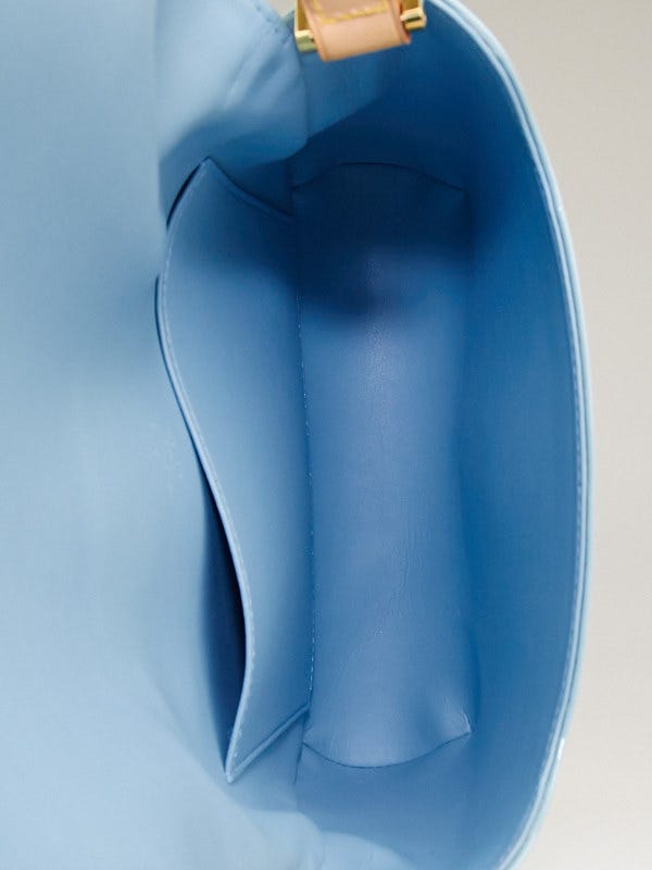 LOUIS VUITTON Vernis Thompson Street Shoulder Bag Baby Blue M91009 Auth  lt666 Patent leather ref.725900 - Joli Closet