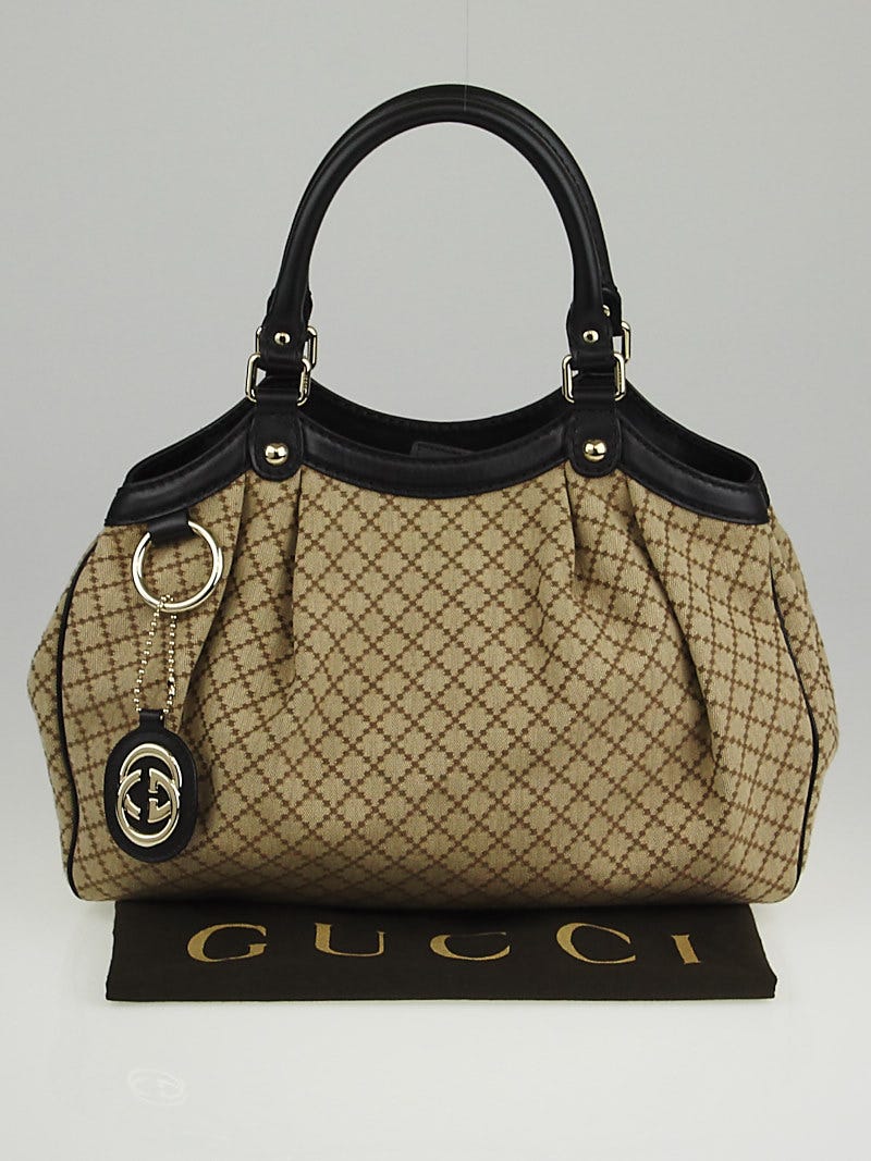 Avvenice Gucci Diamante Canvas Bag Gucci Diamante Canvas 1973