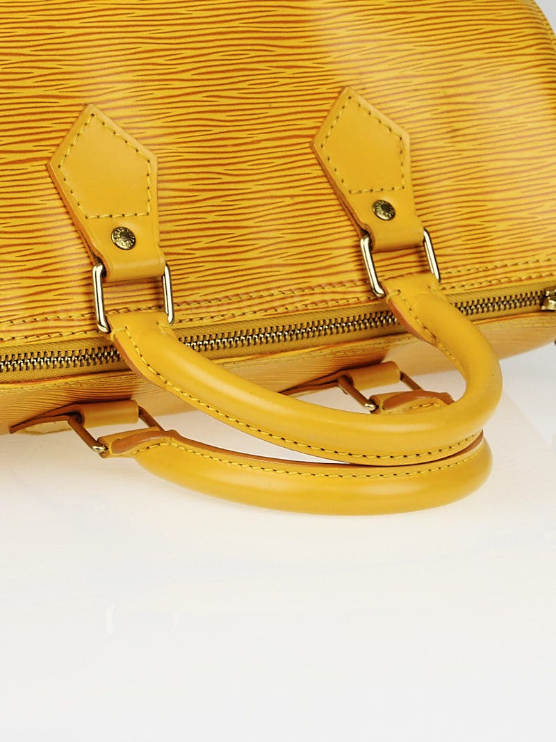 Louis Vuitton Vintage - Epi Speedy 25 Bag - Yellow - Leather Handbag -  Luxury High Quality - Avvenice