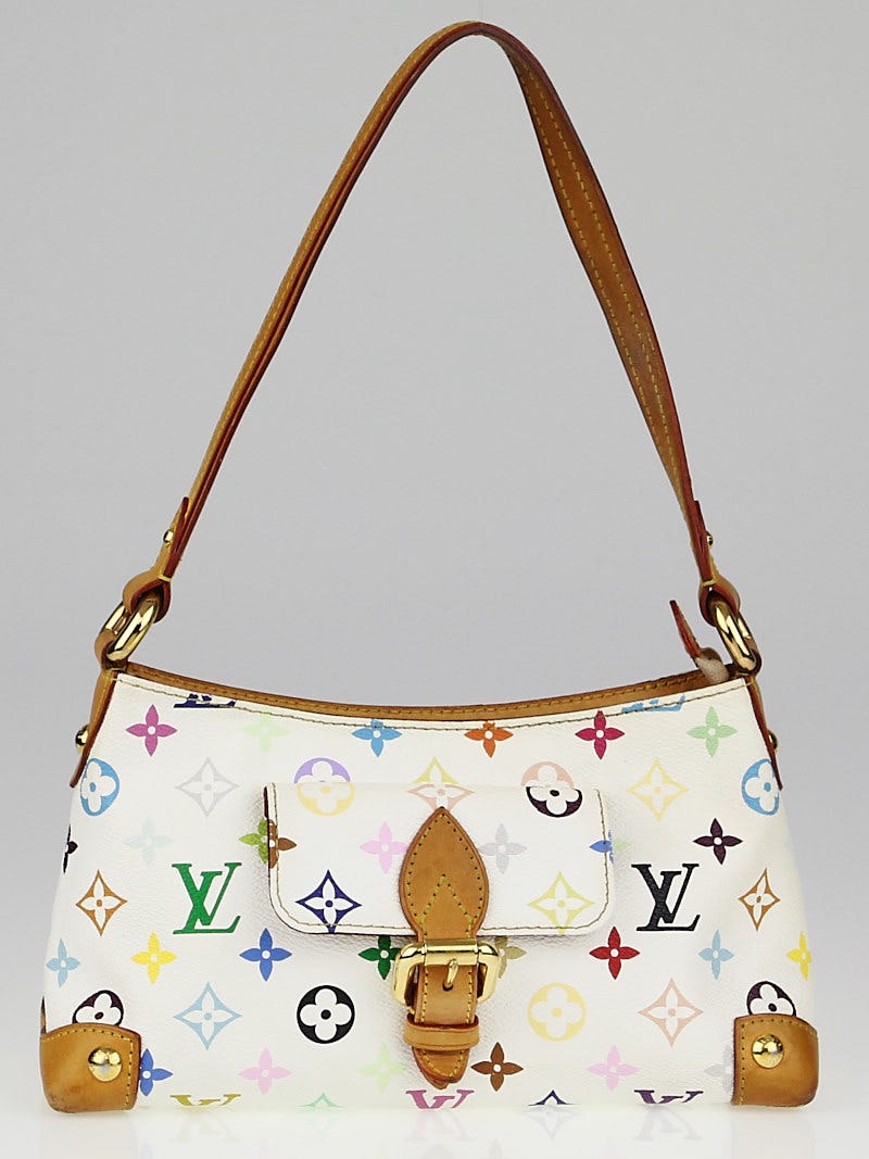 Louis Vuitton Multicolore Monogram Eliza Bag - White Shoulder Bags