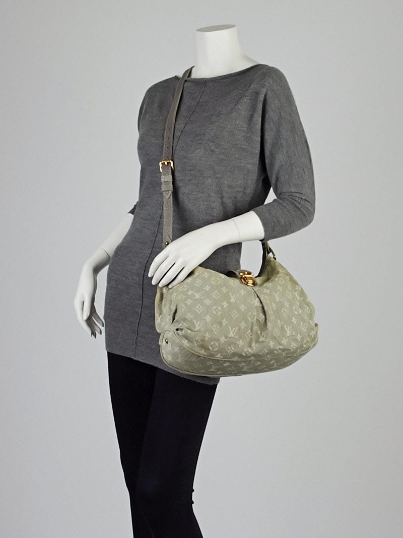 Louis Vuitton Monogram Denim Mahina XS - Black Hobos, Handbags