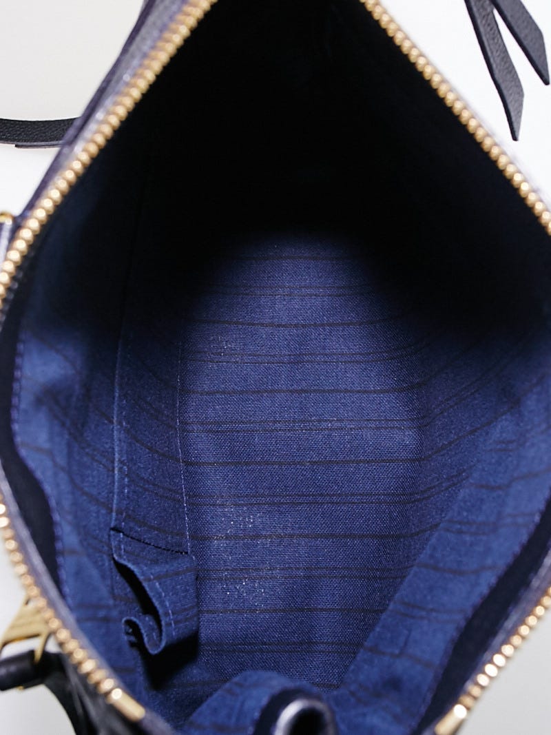 Louis Vuitton Blue '10 'Petillante' Empreinte Flap Clutch – The Little Bird