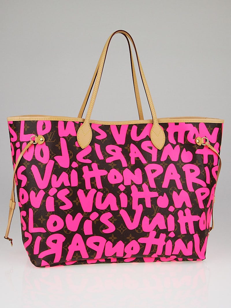 Louis Vuitton Limited Edition Fuchsia Stephen Sprouse Graffiti 