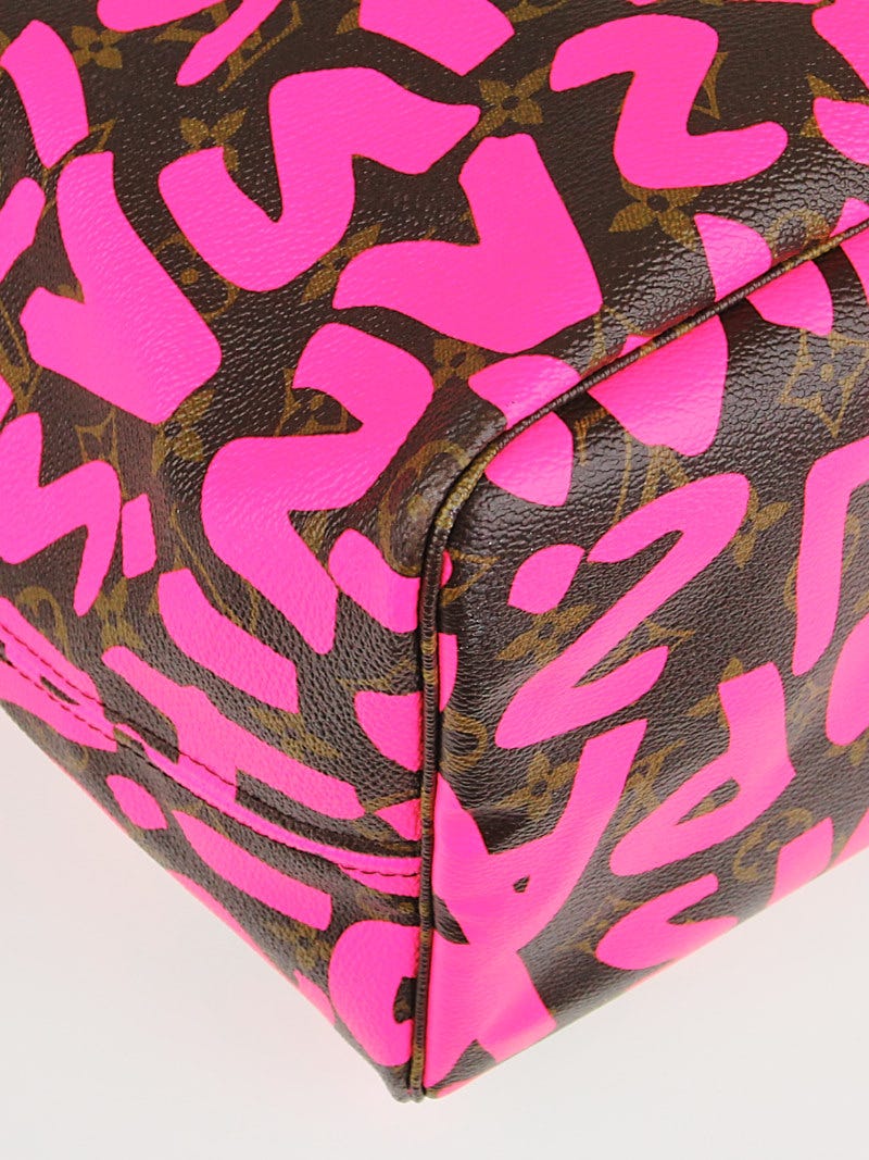 Louis Vuitton Stephen Sprouse Pink Monogram Graffiti Coated Canvas Neverfull  GM Gold Hardware, 2009 Available For Immediate Sale At Sotheby's