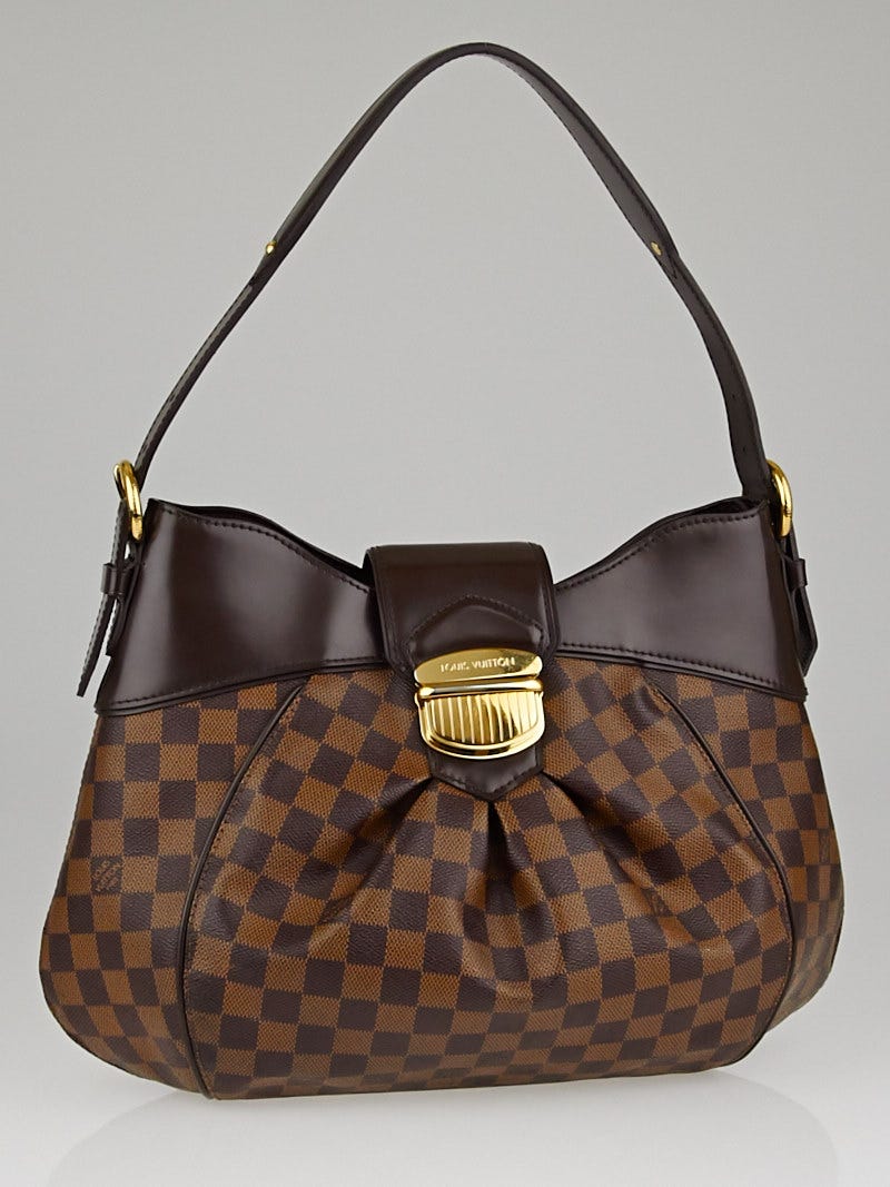 Louis Vuitton Sistina Handbag Damier mm Brown