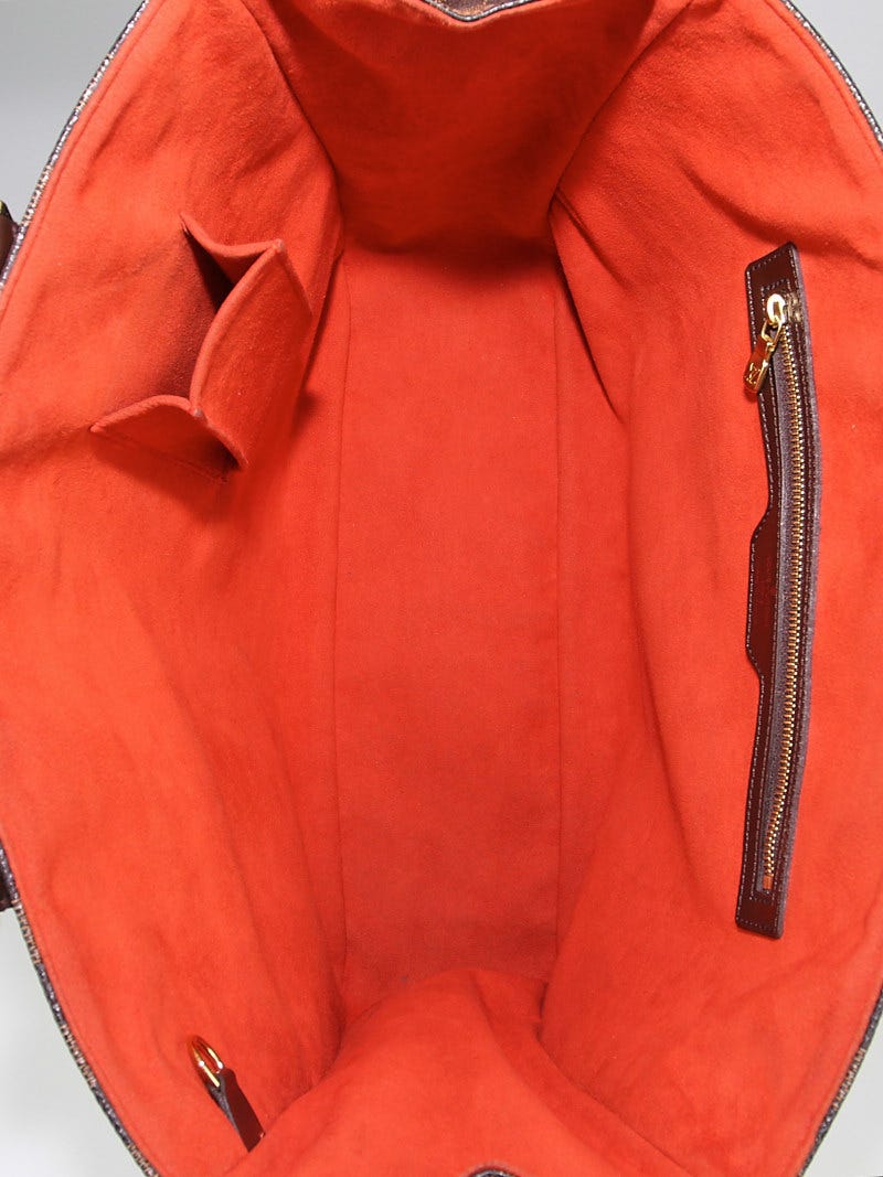 Louis Vuitton Damier Ebene Canvas Uzes Tote Bag.  Luxury, Lot #78051