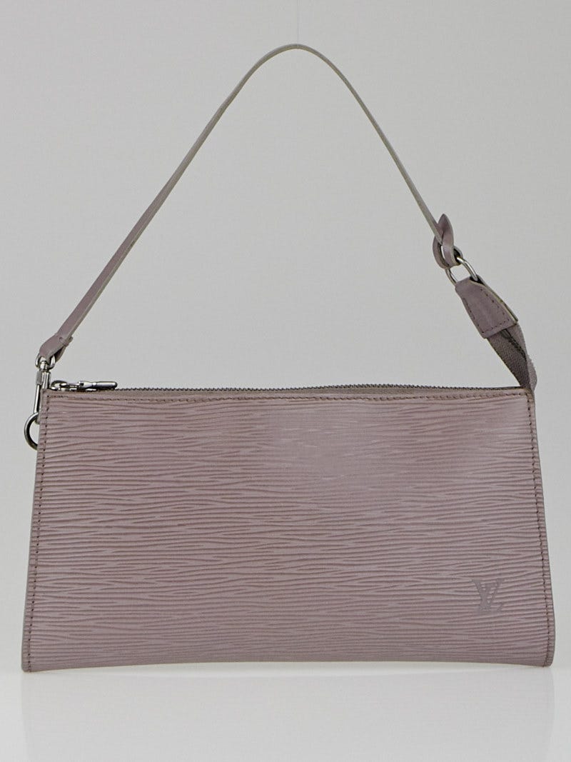 Louis Vuitton Lilac Epi Leather Accessories Pochette 24 Bag - Yoogi's Closet