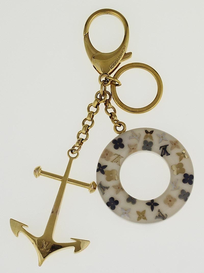 LV key ring chains holder Anchor charms