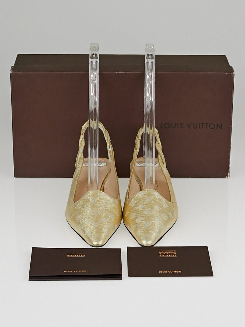 Louis Vuitton, Shoes, Louis Vuitton Authentic Souliers Slingback Shoes