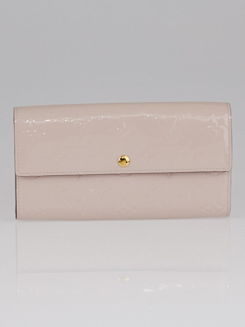 Sarah Chain Wallet Rose Angelique Woc Pink Monogram Vernis Leather