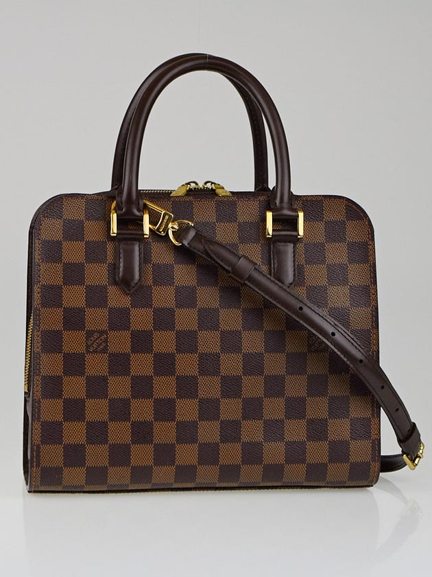 Louis Vuitton Damier Canvas Triana Bag w/ Shoulder Strap