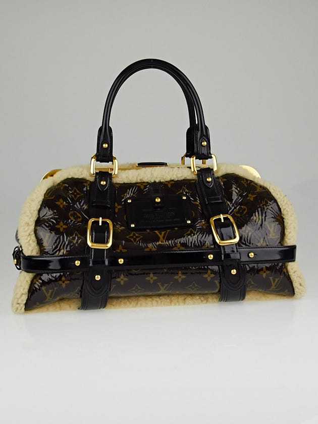 Louis Vuitton Limited Edition Monogram Shearling Storm Bag