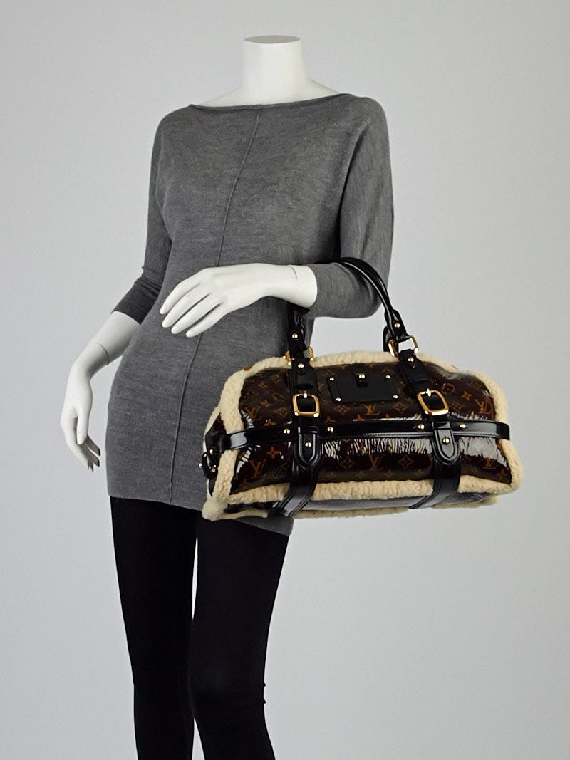 Louis Vuitton Monogram Storm Shearling Handbag