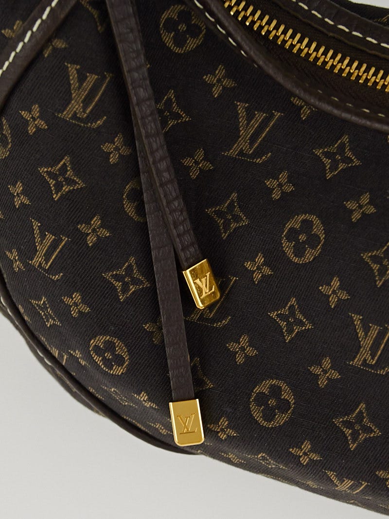 Louis Vuitton Ebene Mini Lin Monogram Manon PM Bag - Yoogi's Closet