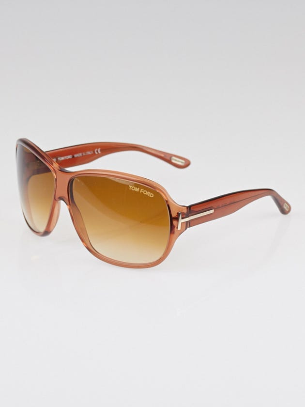 Tom Ford Brown Frame Hutton Sunglasses-TF19