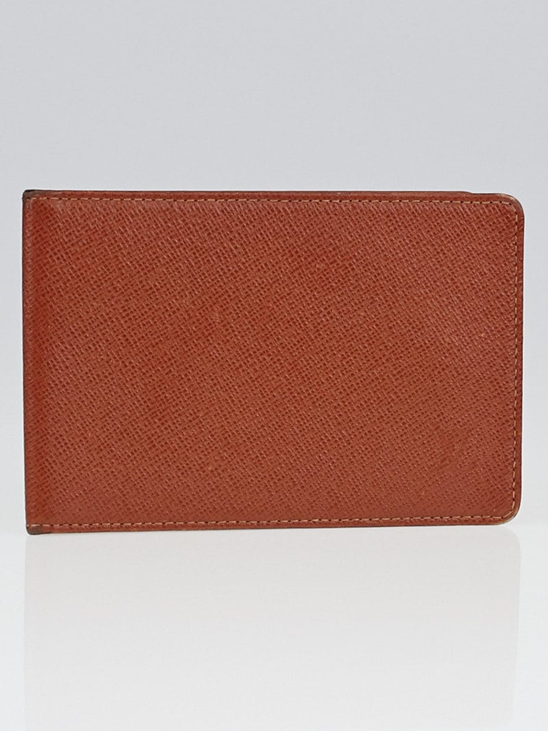 Louis Vuitton Brown Taiga Leather ID Holder