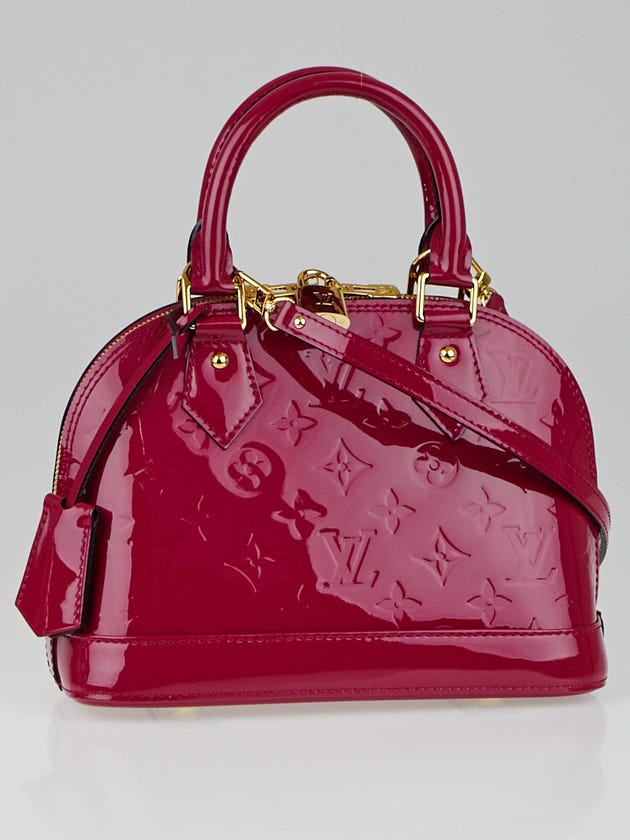 Louis Vuitton Indian Rose Monogram Vernis Alma BB Bag