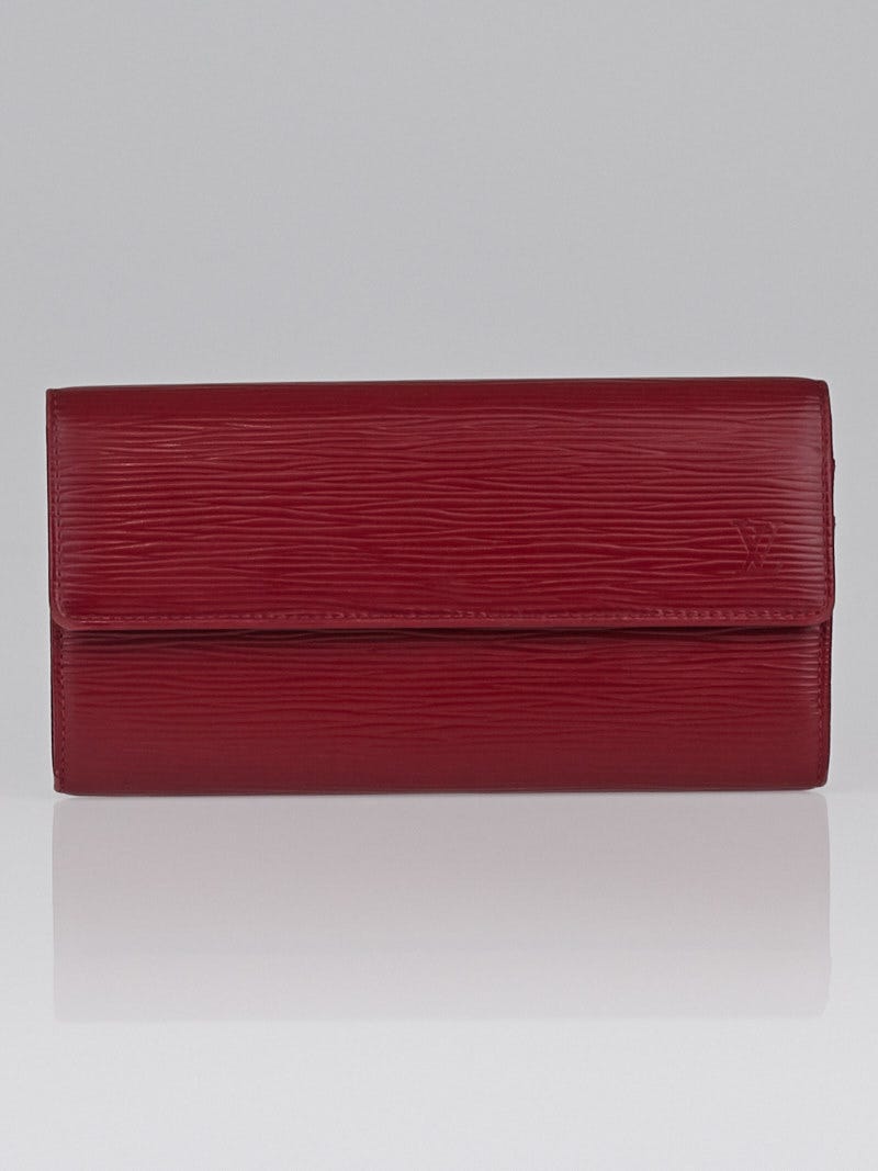 Louis Vuitton Rubis Epi Leather Sarah Wallet