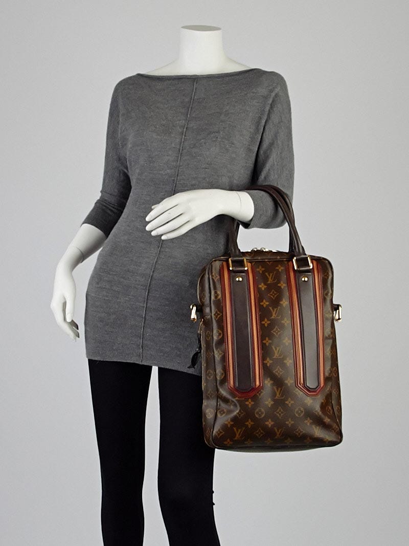 Louis Vuitton, Bags, Louis Vuitton Bequia Porte Documents Vertical Bag
