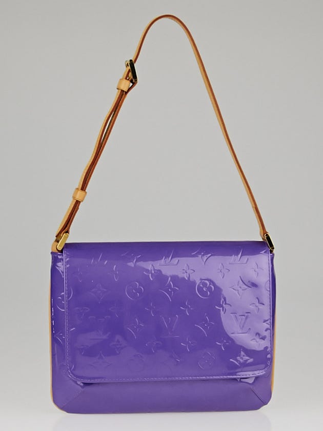 Louis Vuitton Purple Monogram Vernis Thompson Street Bag