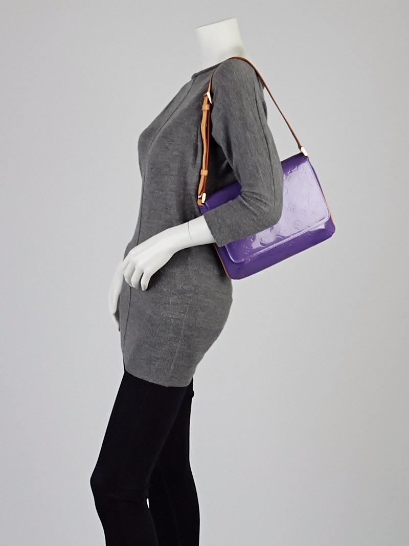 Louis Vuitton Purple Monogram Vernis Thompson Street Bag - Yoogi's Closet