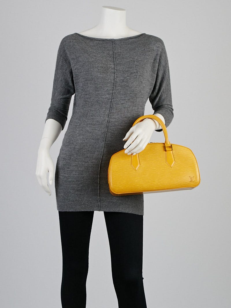 Louis Vuitton Yellow Epi Jasmin Bag