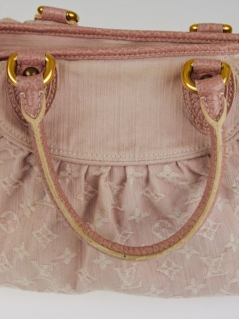 Louis Vuitton Neo Cabby MM Pink Rose Monogram Denim Shoulder Bag at 1stDibs   pink denim louis vuitton bag, louis vuitton pink denim bag, lv pink denim  bag