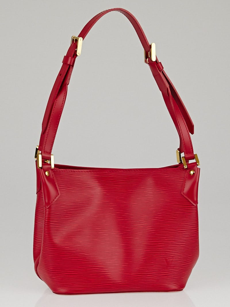 Louis Vuitton Red Epi Leather Alma PM Bag - Yoogi's Closet