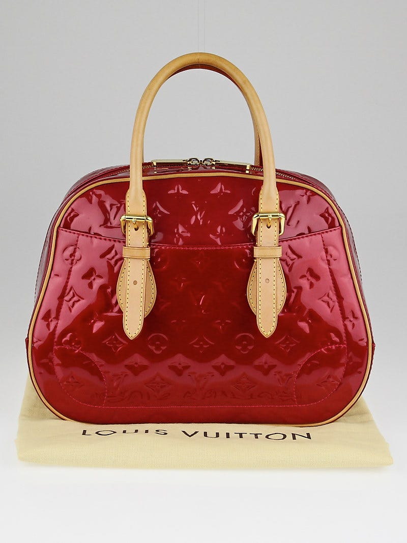 Louis Vuitton Red Monogram Vernis Summit Drive