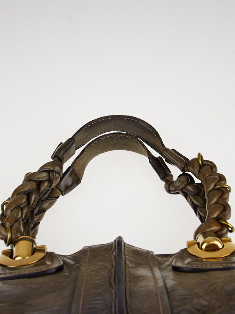 Chloe Brown Leather Small Heloise Bag | Yoogi's Closet