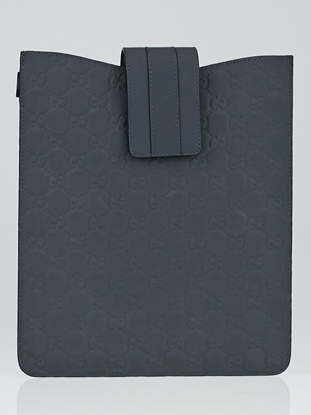 Gucci Grey Guccissima Rubber Tablet Cover