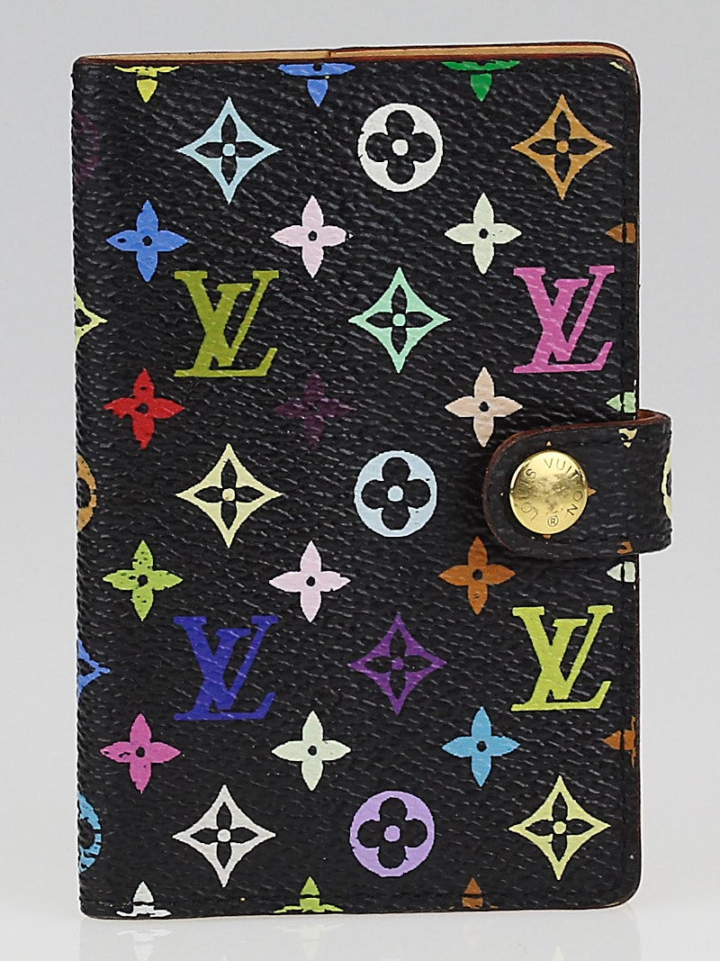 Louis Vuitton Black Monogram Multicolore Mini Photo Holder