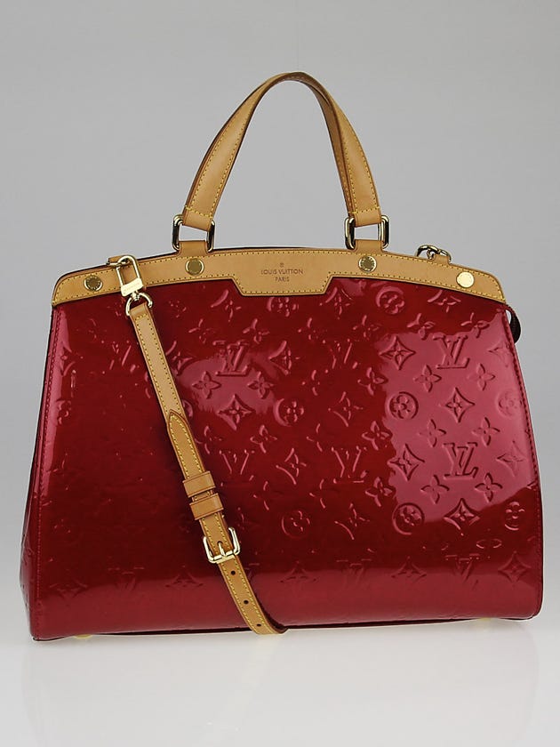 Louis Vuitton Pomme D'Amour Monogram Vernis Brea GM Bag