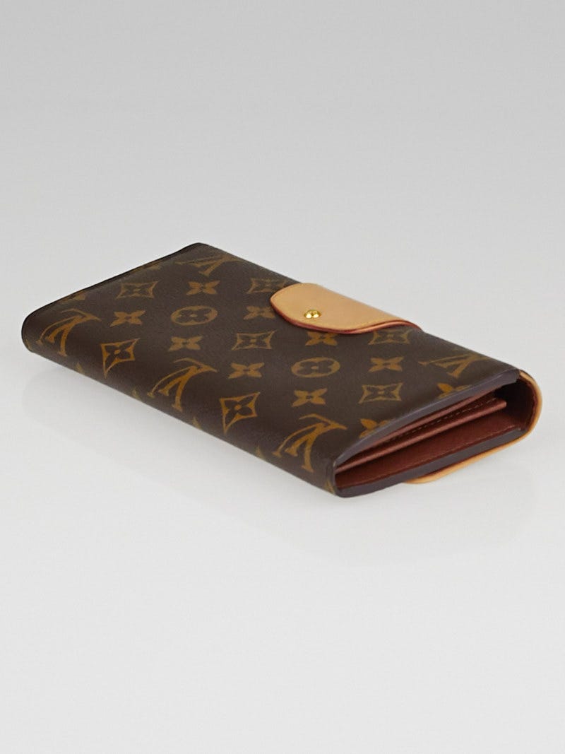 Louis+Vuitton+Eugenie+Monogram+Canvas+Wallet+Brown for sale online