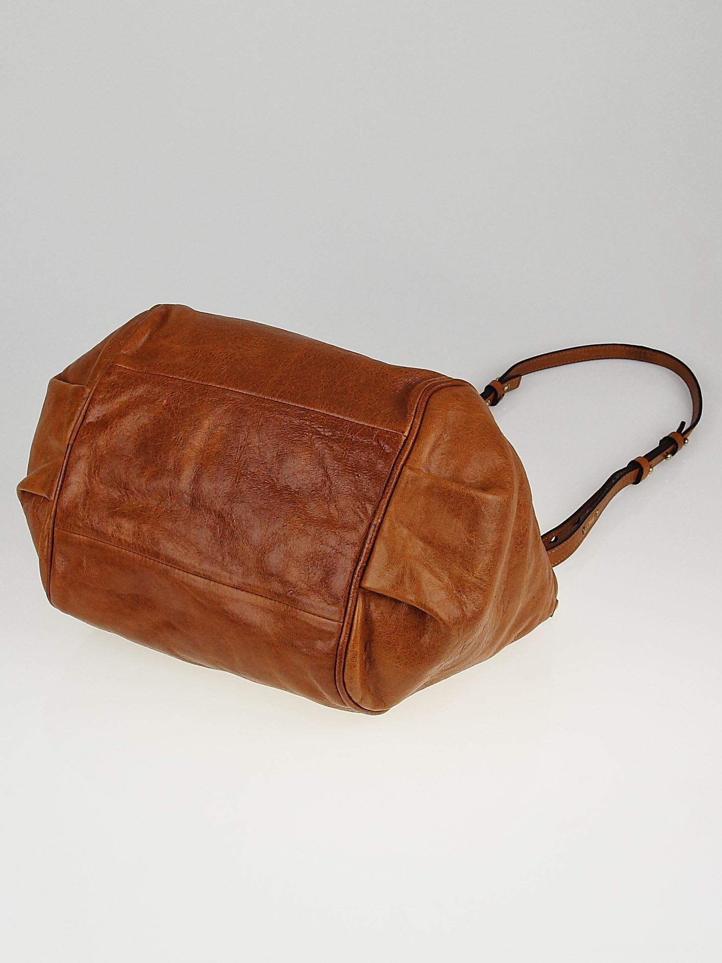 Chloé ETHEL Leather Bag クロエ レザーバッグ Chloe Black/Moka Leather New Ethel Tote Bag | Yoogi's Closet