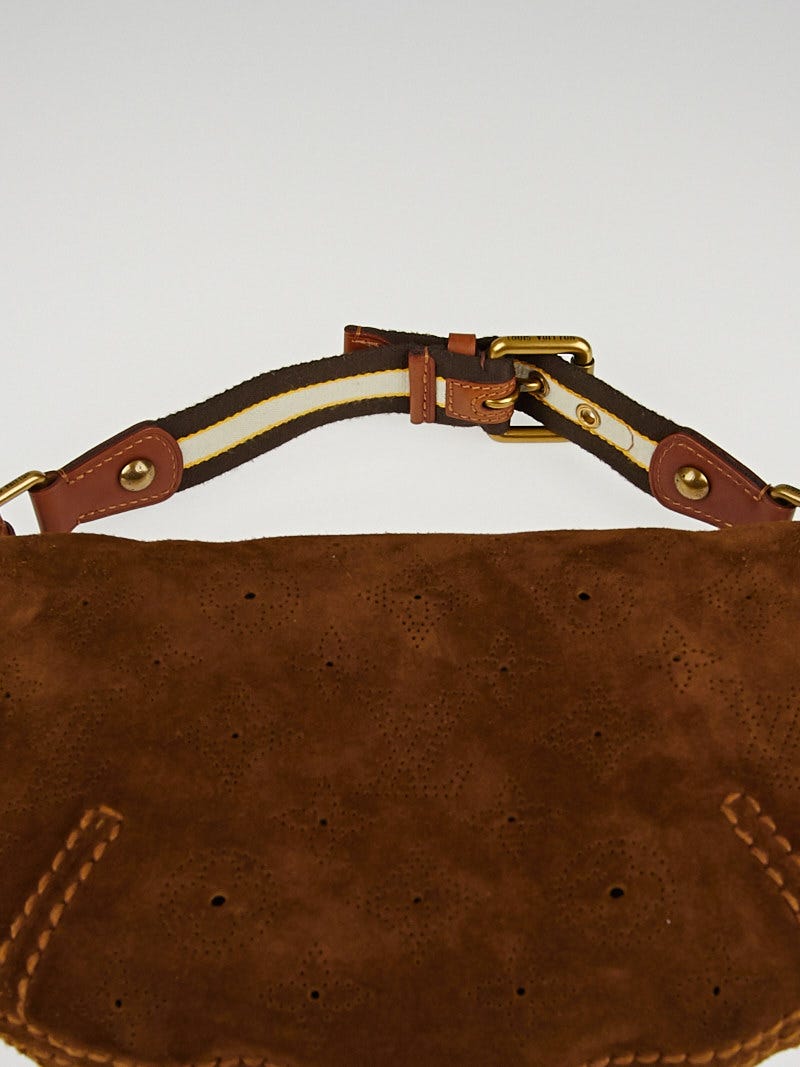 Louis Vuitton Limited Edition Orange Monogram Suede Onatah PM Bag - Yoogi's  Closet