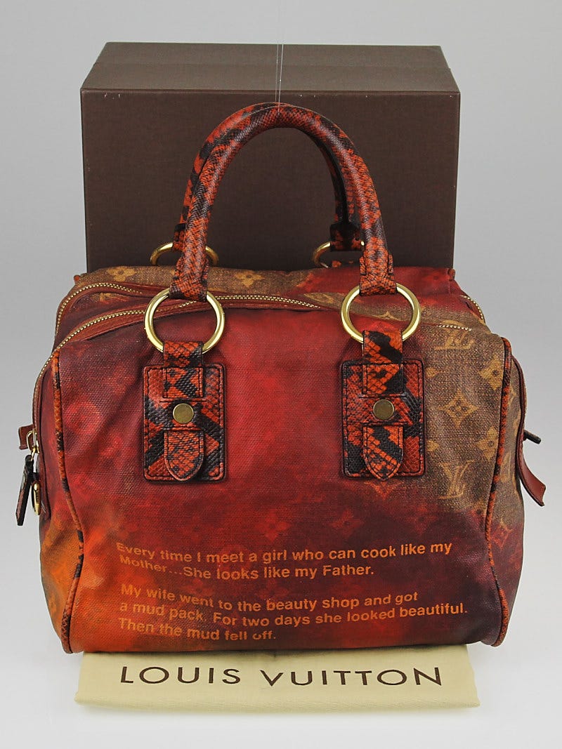 Louis Vuitton Limited Edition Richard Prince Mancrazy Jokes Louis Vuitton Limited Edition Richard Prince Mancrazy Jokes