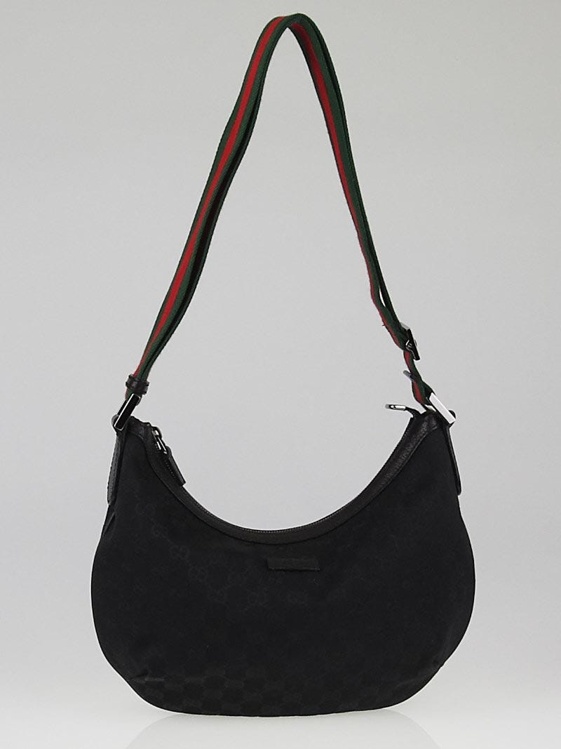 Gucci Vintage Black GG Canvas Crossbody Bag, Best Price and Reviews